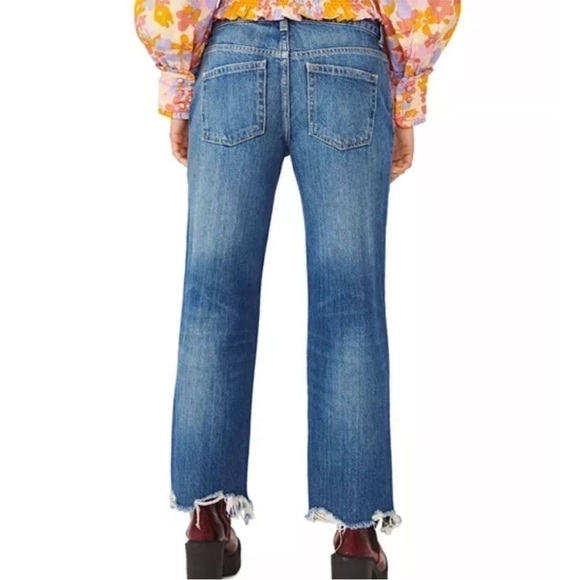 EUC Free People Cropped Jeans - Picture 4 of 8